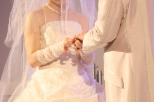 結婚式での指輪の交換