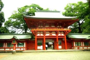 武蔵一宮氷川神社の楼門