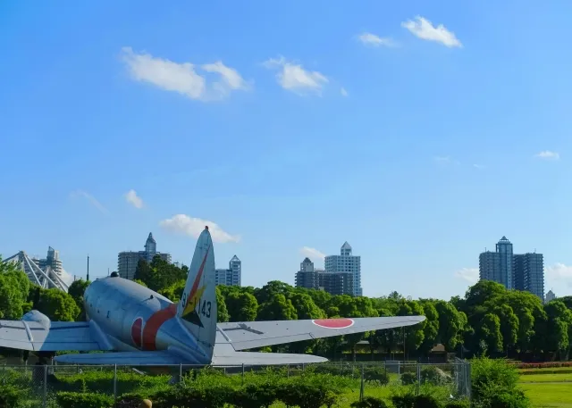 所沢航空記念公園の飛行機
