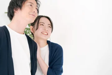 幸せそうなカップル
