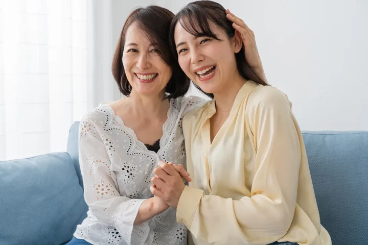 母親と娘